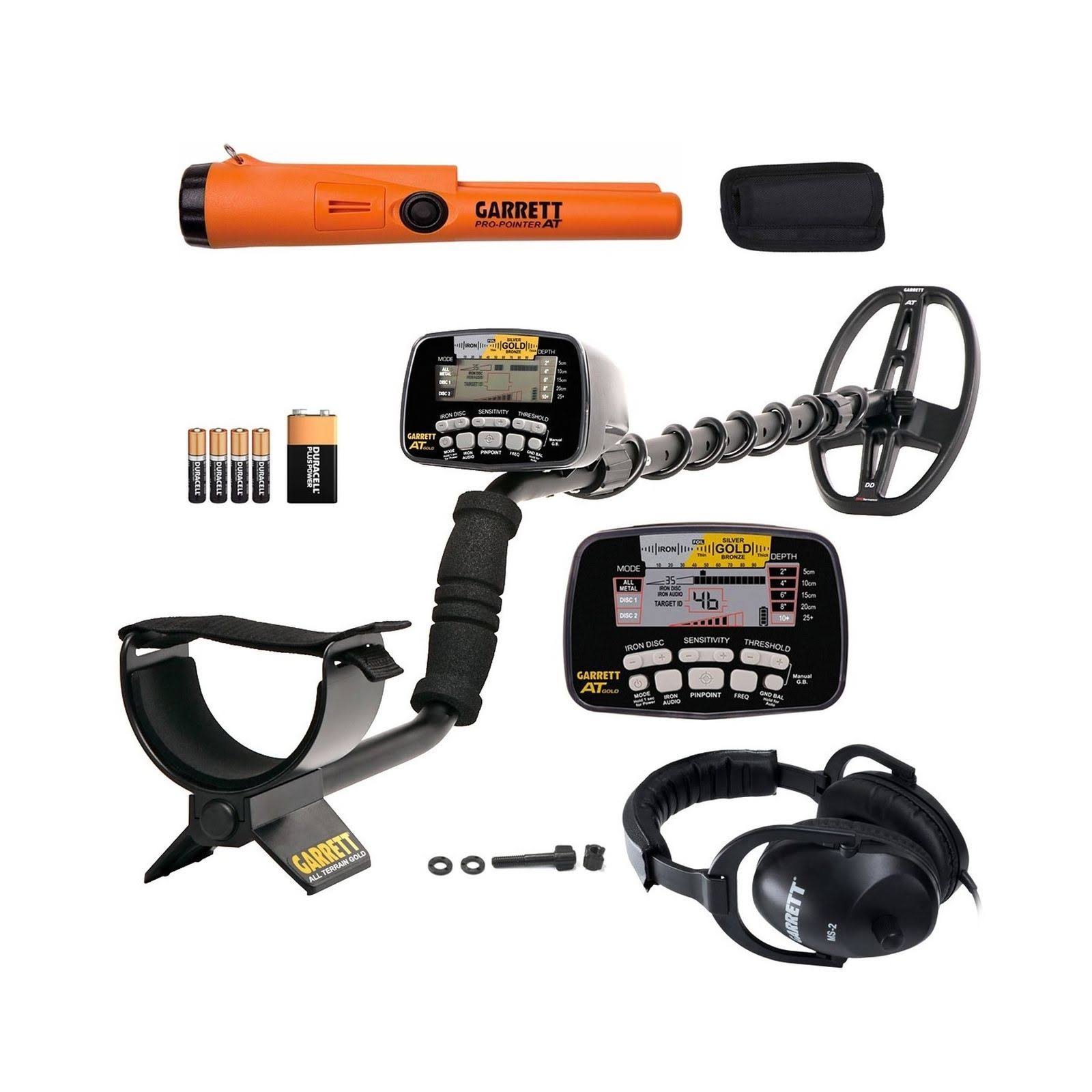 Waterproof Metal Detector with Headphones and Pinpointer Z3368
