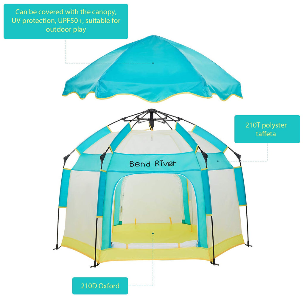 Baby Playpen with Canopy E943925