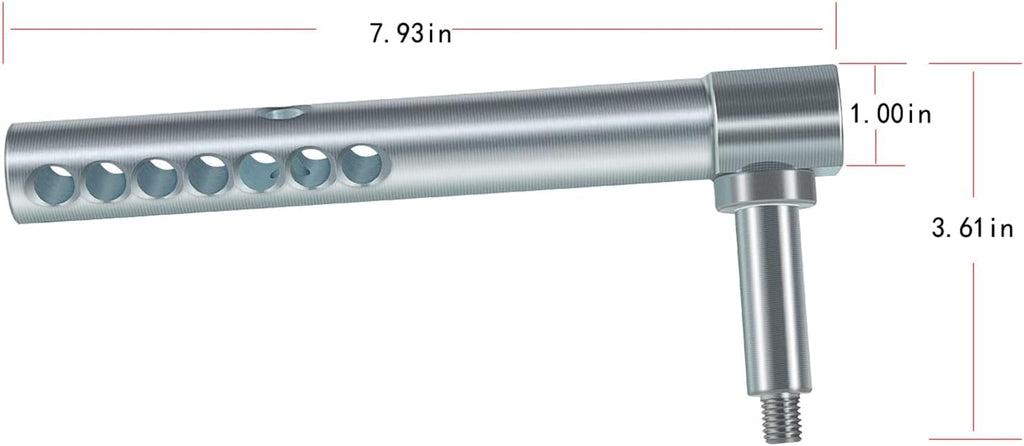 Mower Deck Gauge Wheel Arm Shaft Pack of 2 F8375