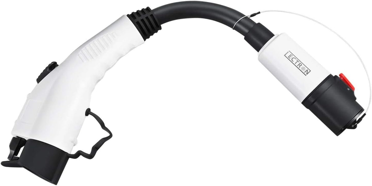 Tesla to J1772 Adapter, Max 40A & 250V (Black) U664864