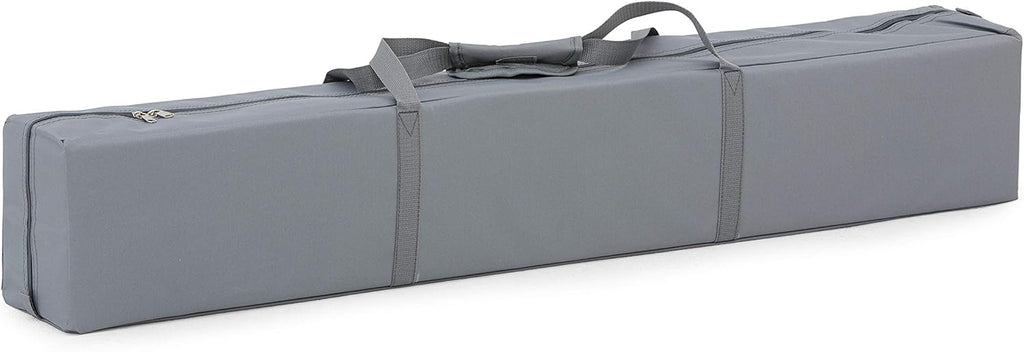 Gray 8 ft x 8 ft Straight Leg Canopy Tent with Carry Bag Q3259