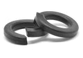 Split Lockwasher Medium Carbon Steel Black Oxide V312