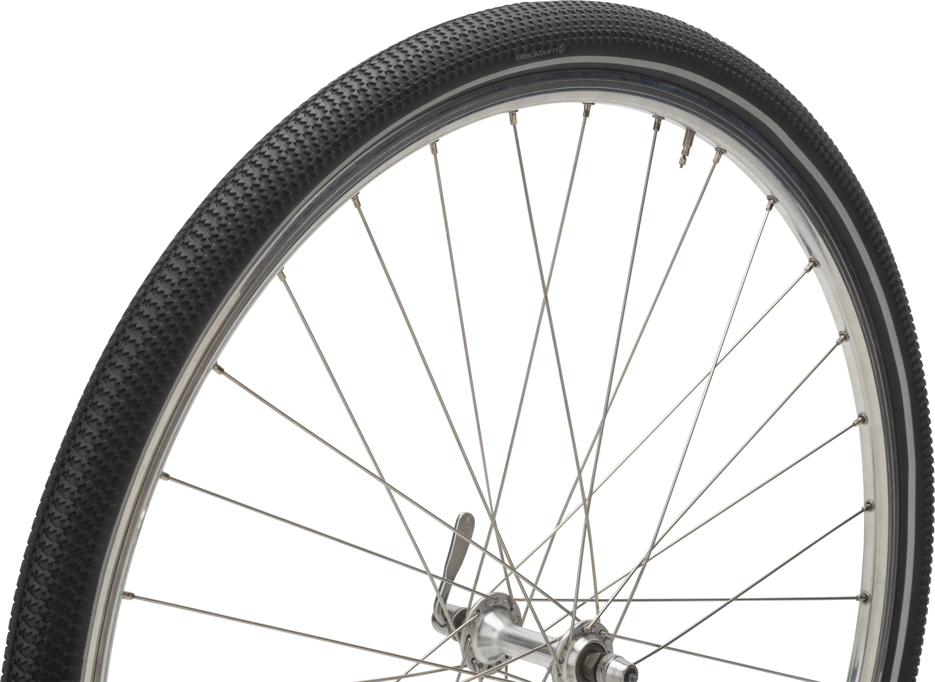 Black 700c x 38c Hybrid Bike Tire P207