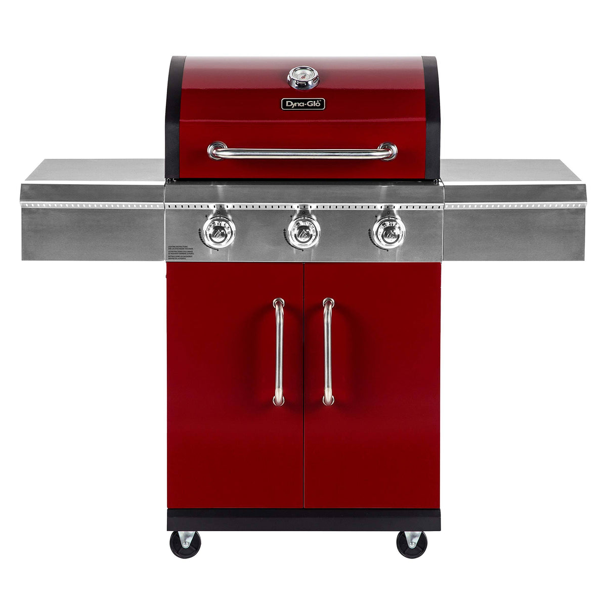 Red 3 Burner LP Gas Grill R385755