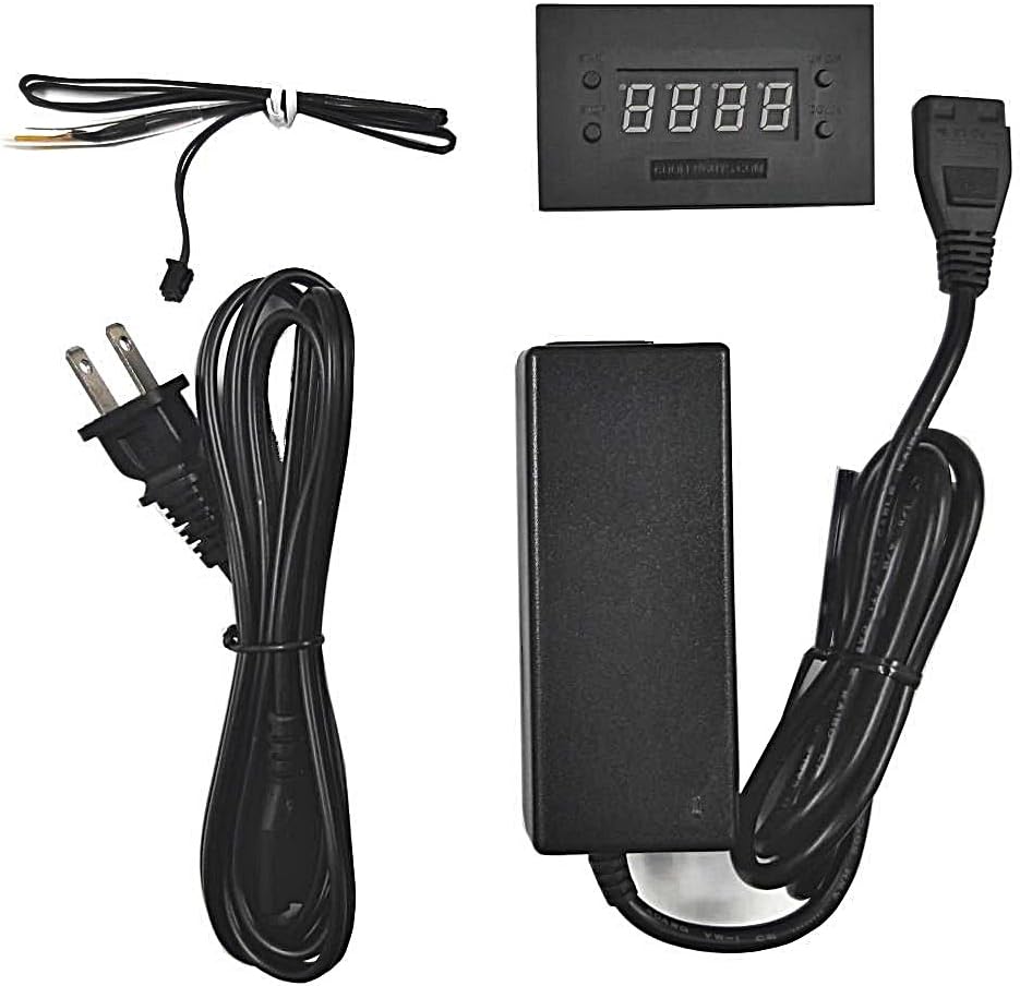 Programmable Thermostat Cooling Kits, Metal, Dual 80mm, Pack of 2 X642