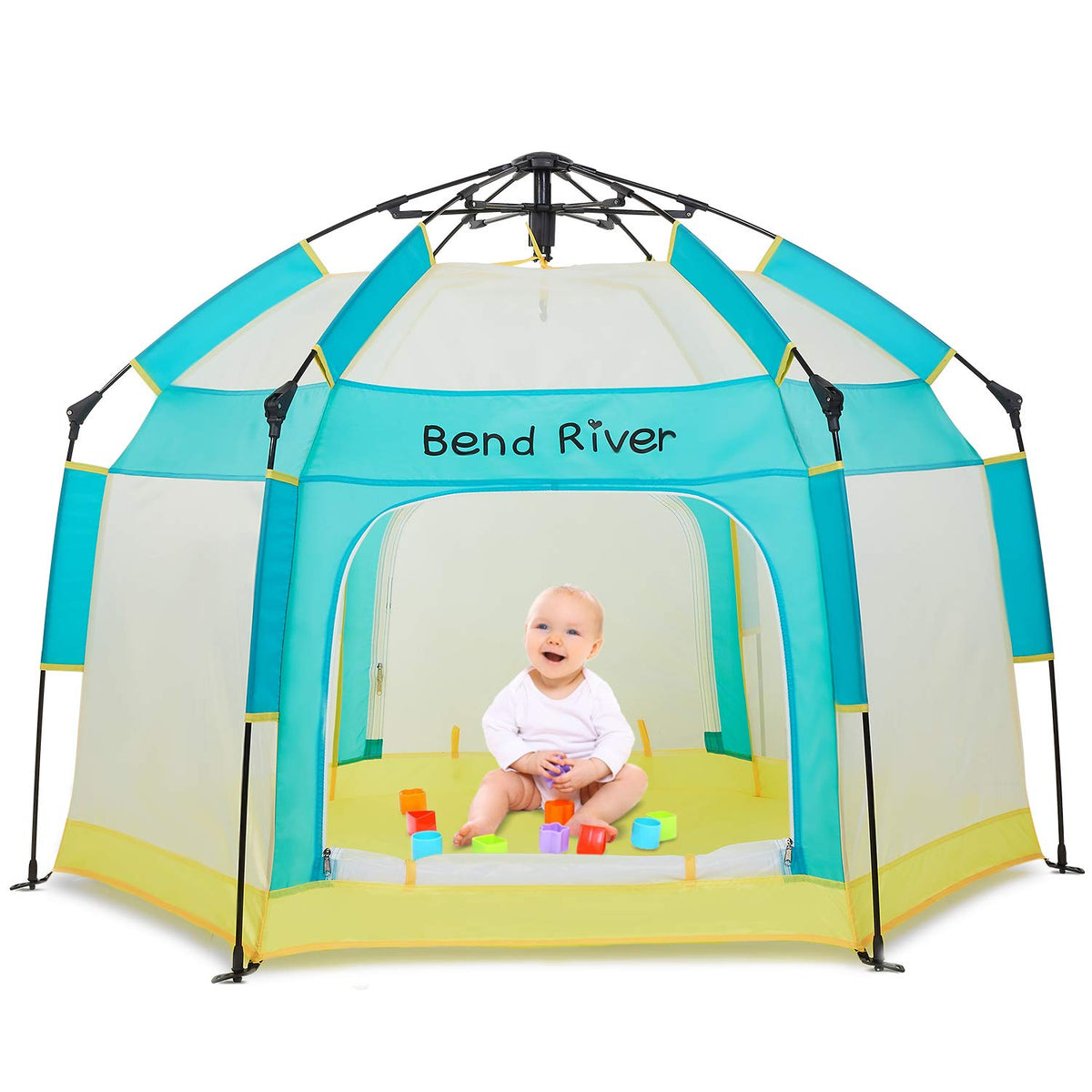 Baby Playpen with Canopy E943925