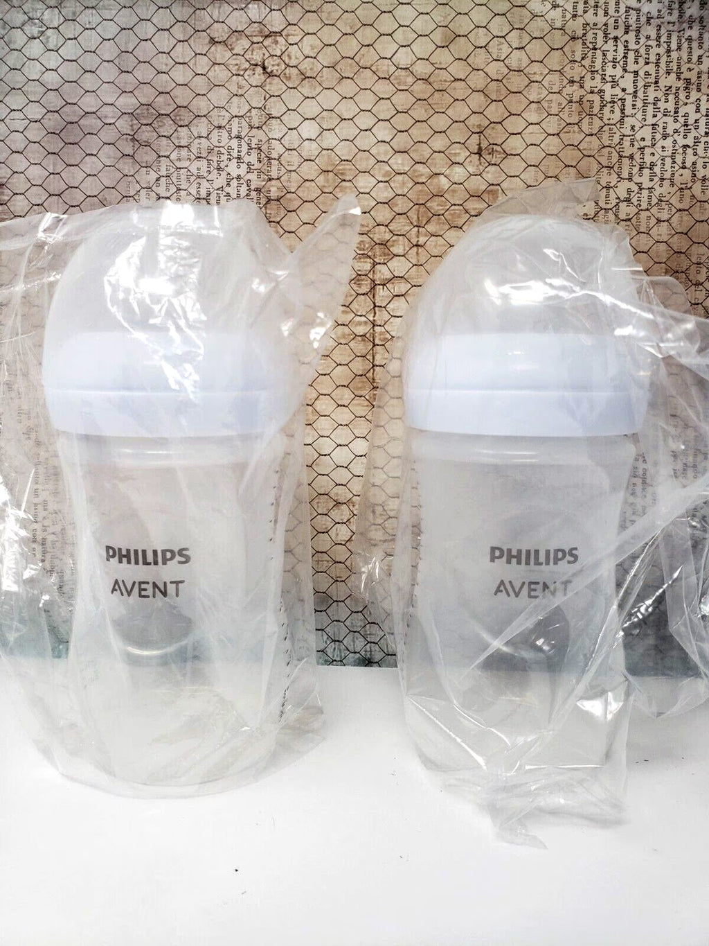 2 Pack Plastic Natural Baby Bottles Anti-colic 9oz S620