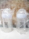 2 Pack Plastic Natural Baby Bottles Anti-colic 9oz S620