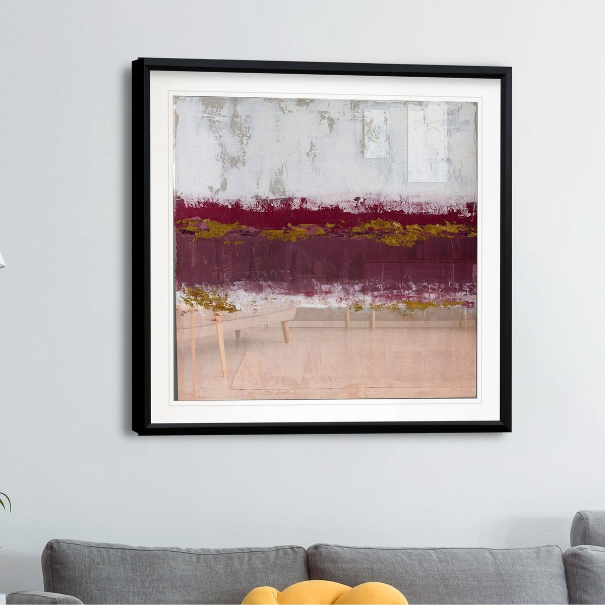 Framed Giclee Print 26x26 C25502
