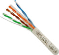 Cat6a 10g UTP 23AWG Solid Bare Copper PVC 1000ft White Bulk Ethernet Cable Y62487