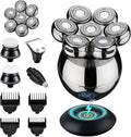 7D Electric Shaver with 2 Shavers, Waterproof Grooming Kit, Wireless Charging Pad Pack of 2 Q455562