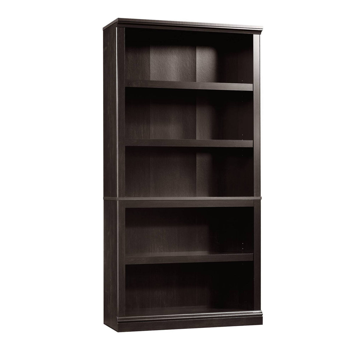 5-Shelf Bookcase, Estate Black X721