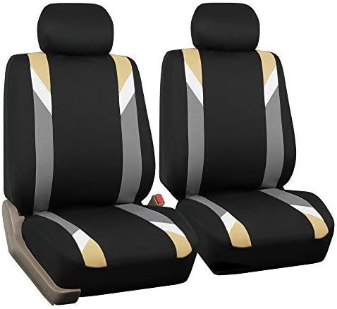 Gray/Black Seat Covers Q23558