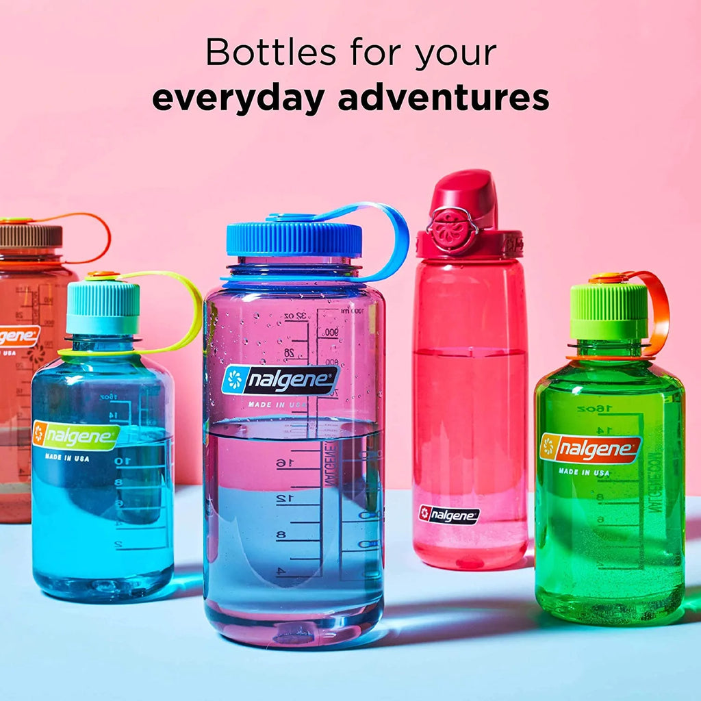 Clear 48 oz HDPE Wide Mouth Water Bottle I9619