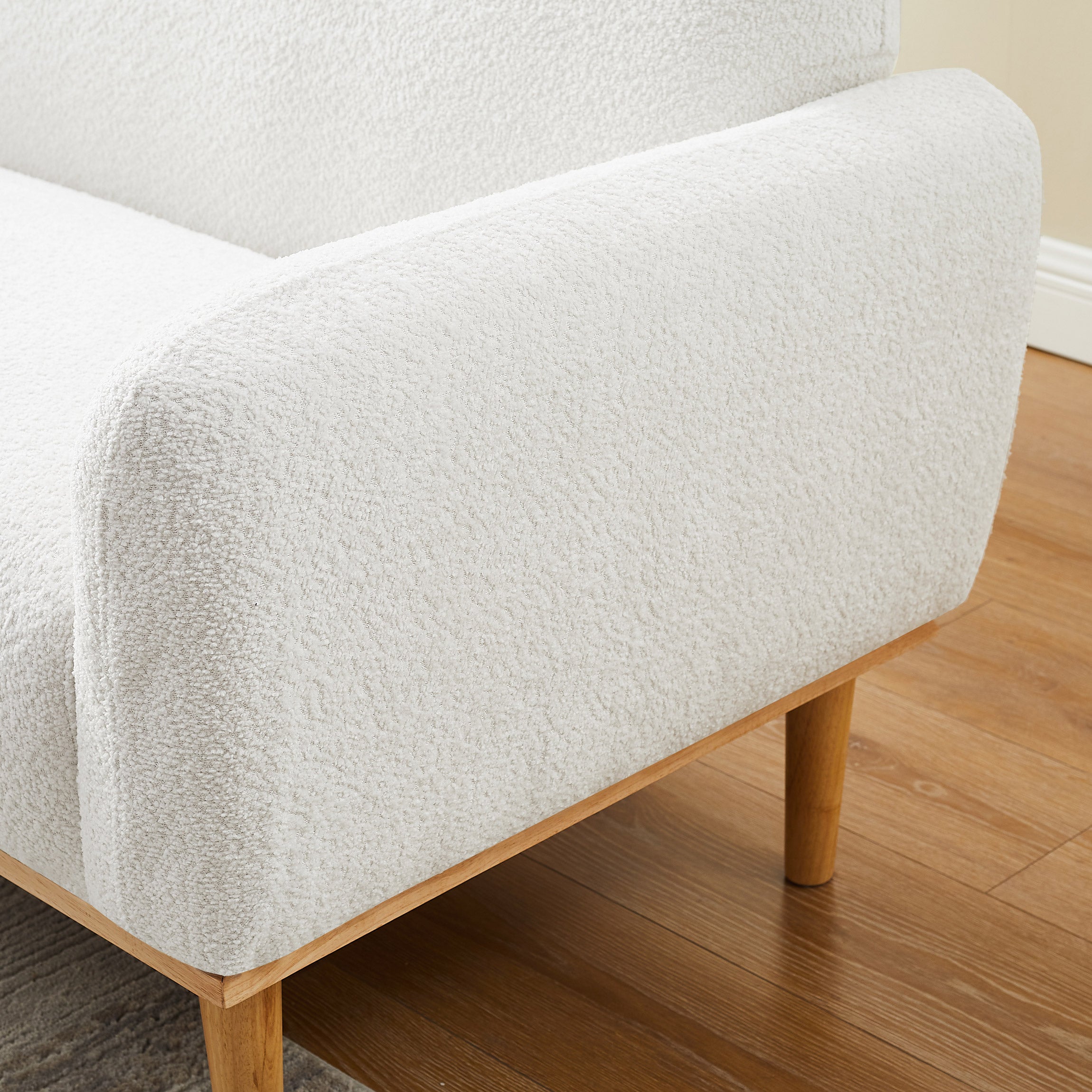 White Oversized Accent Chair B125675