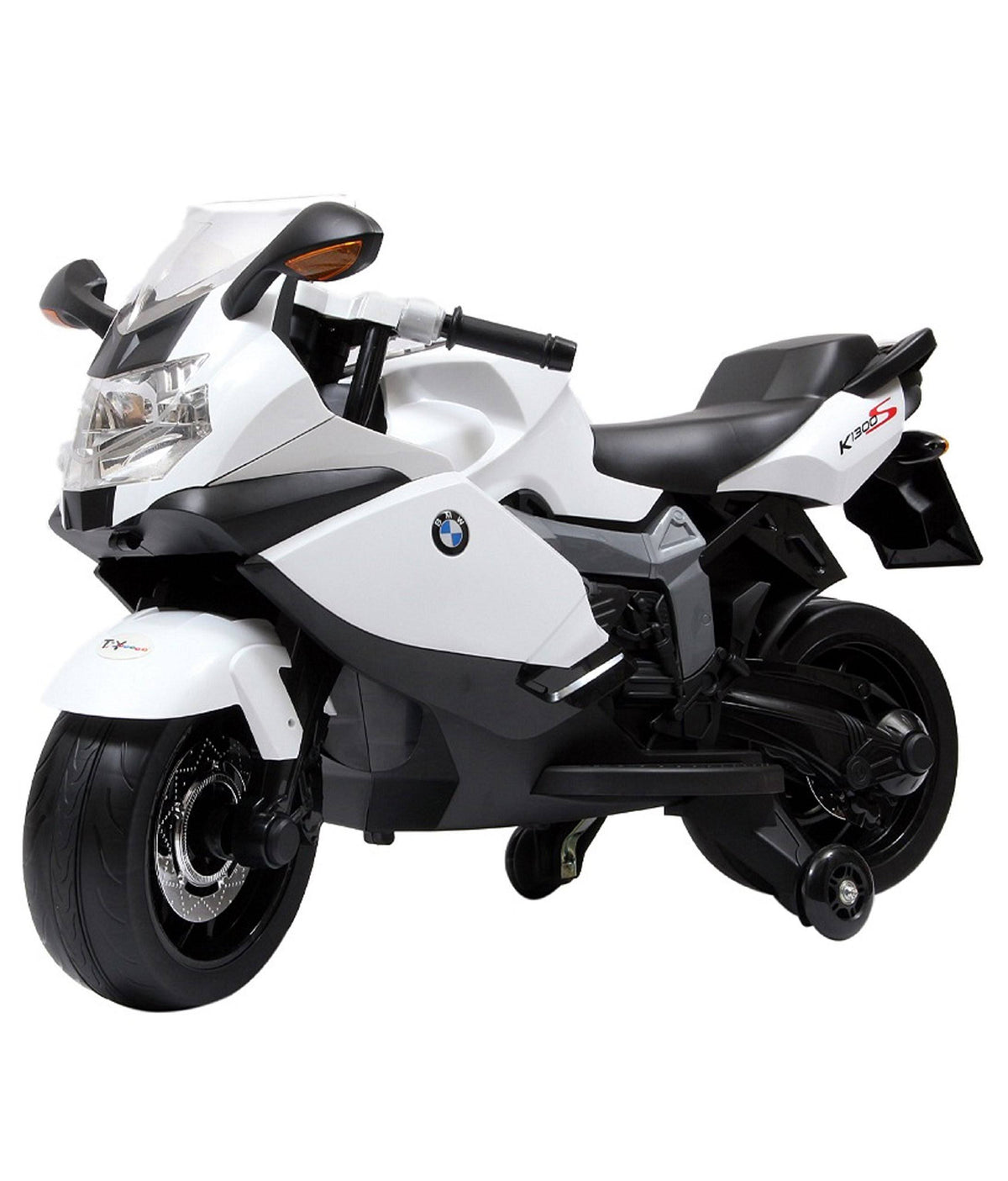 White 12V Ride on Motorcycle M821758