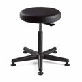 Adjustable Backless Stool with Vinyl Seat, Black M159
