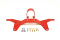 Rear Tunnel Brace with Rear Driveshaft Safety Loop Red X6735
