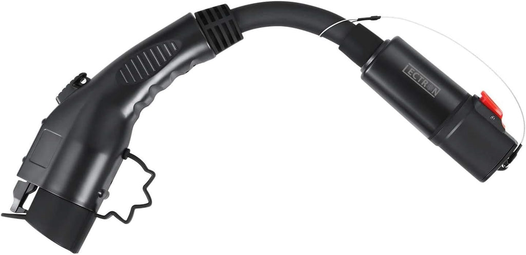 Tesla to J1772 Adapter, Max 40A & 250V (Black) U664864