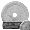 23 5/8x22OD x 3 5/8x22ID x 1 5/8x22P Ceiling Medallion Ultra Pure White D353856