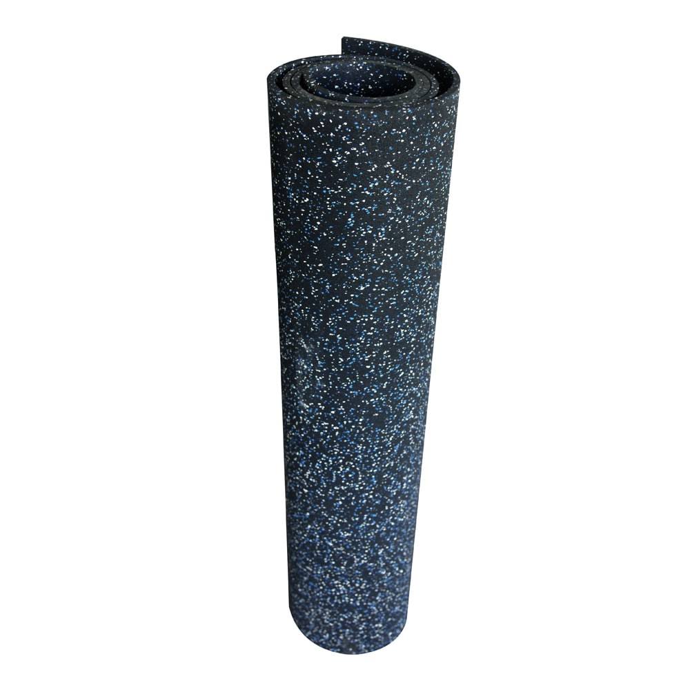 3/8 inch x 4ft. x 10ft. Black Rubber Flooring Mat G104092
