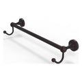 Venetian Bronze 24x22 Towel Bar with Integrated Hooks P8436