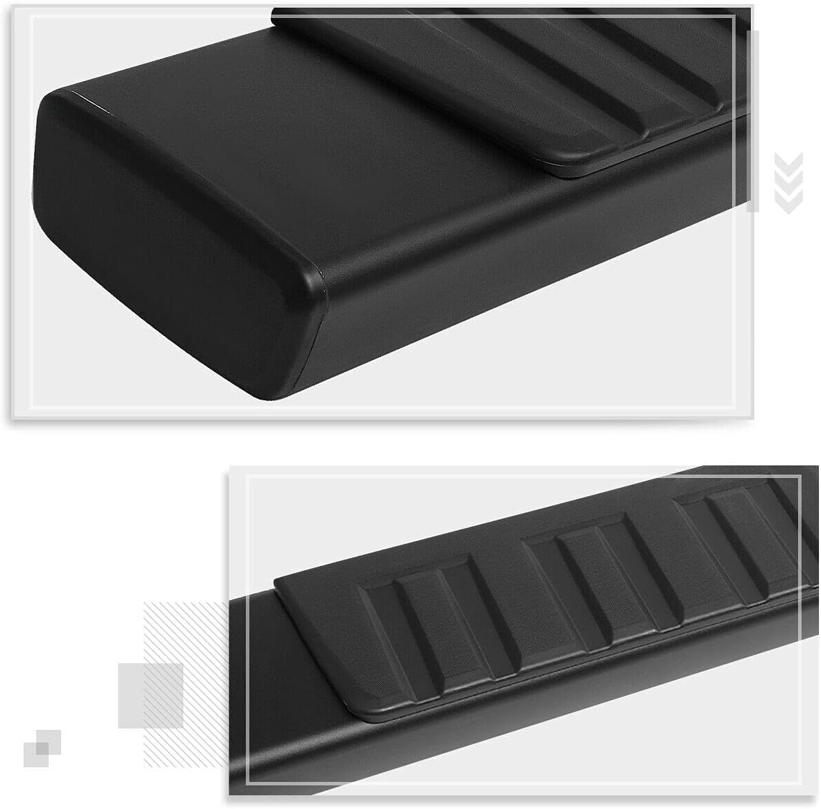 Black Side Step Nerf Bar Running Board E791006