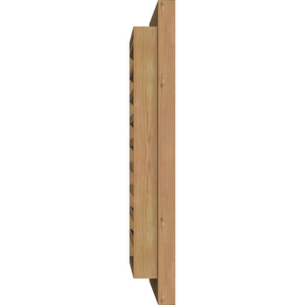 12x22W x 20x22H Vertical Gable Vent X516