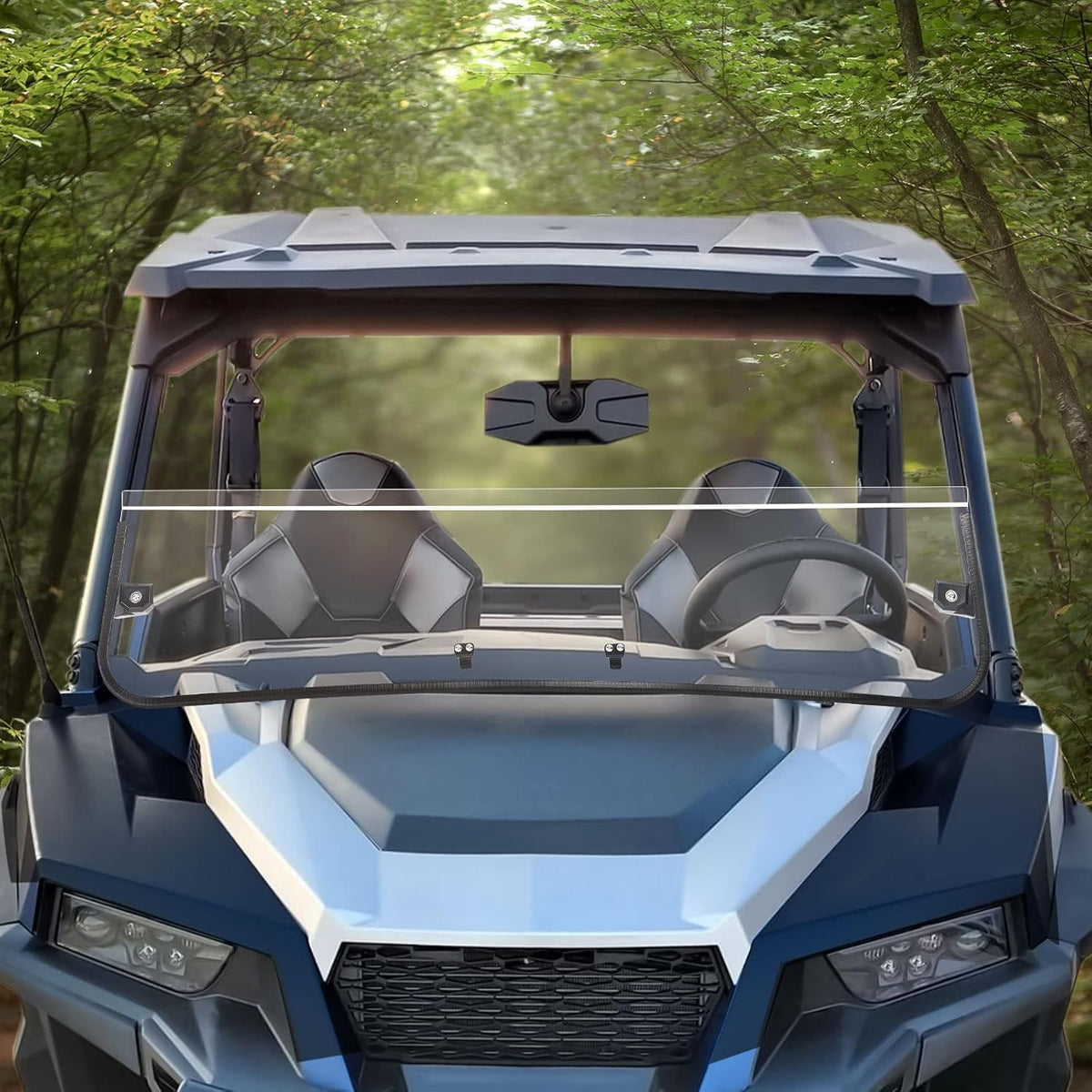 Clear Polycarbonate Half Windshield J60221