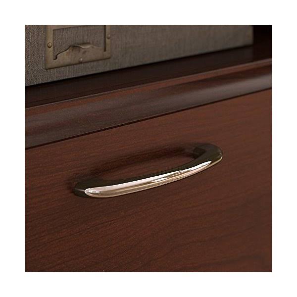 Corner Desk with Hutch and 2 Drawer File Cabinet Q834