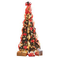 Red Poinsettia Pull-Up Tree F264