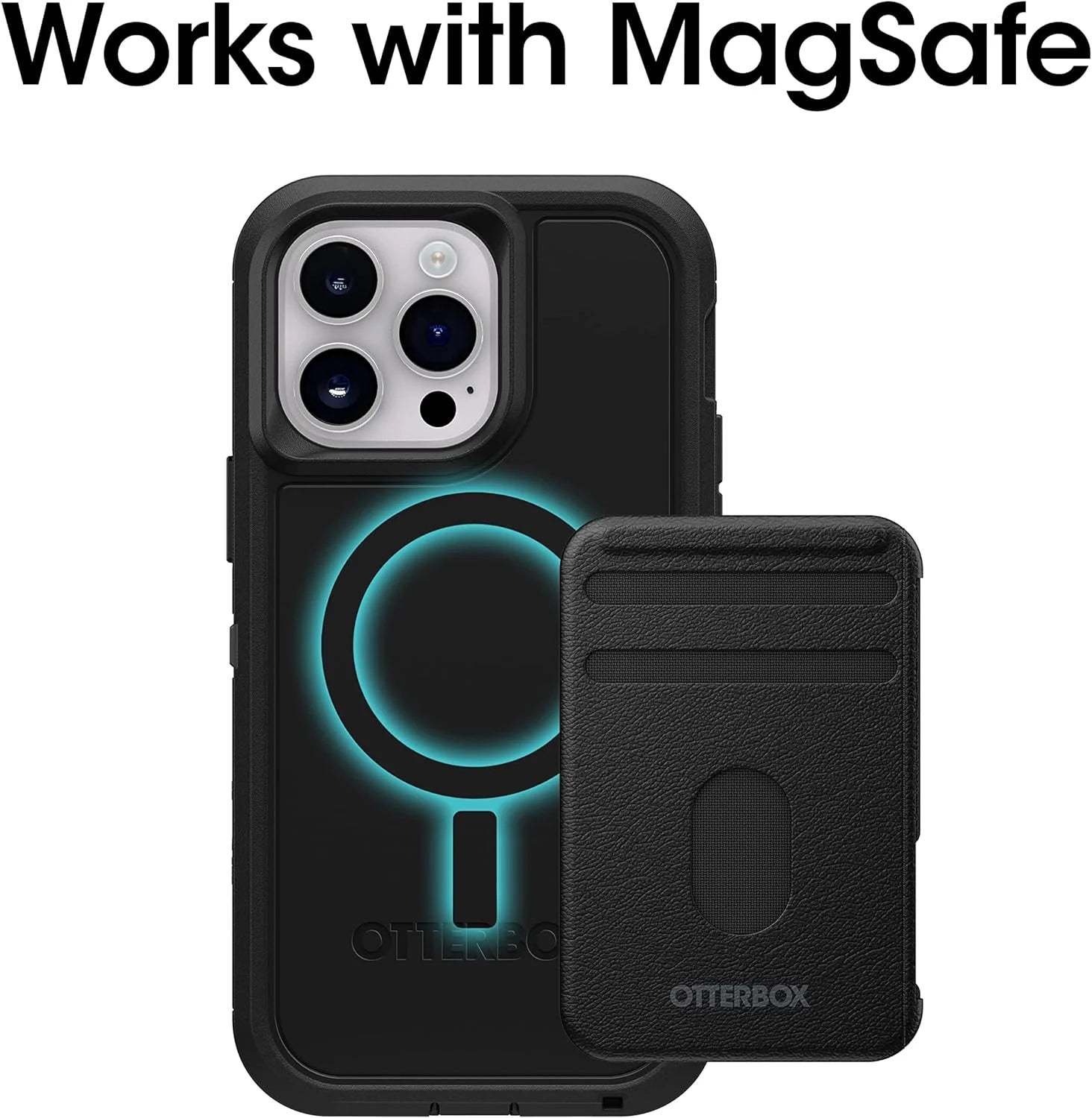 Black Defender Series XT Case for iPhone 14 Pro T3317