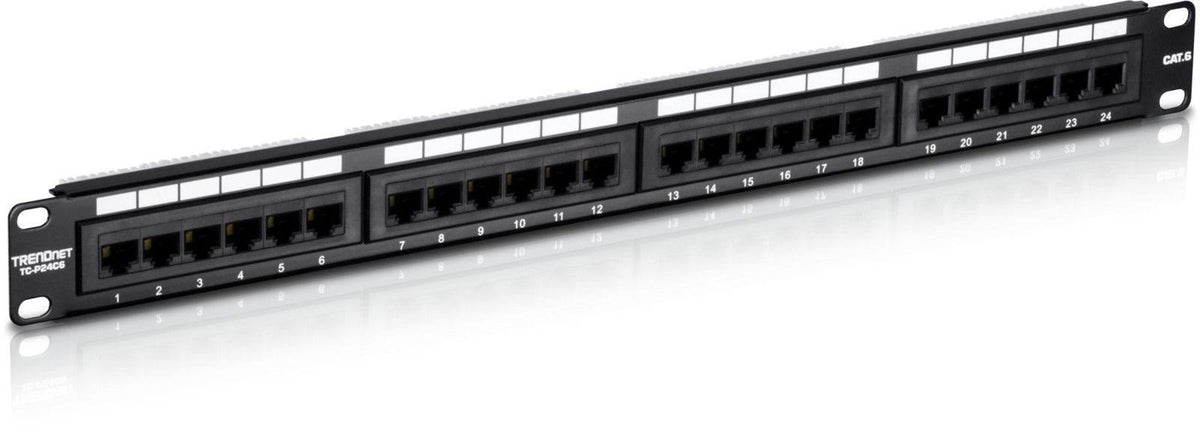 CAT 6 24 Port Patch Panel N968698
