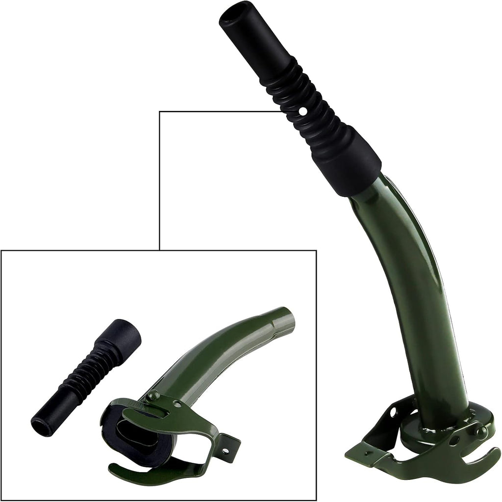 Army Green 20L Steel Gas Can Pack of 2 C4985